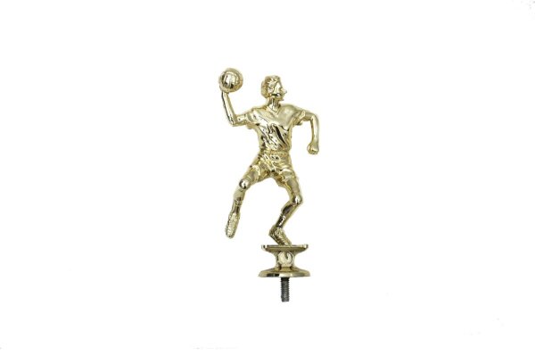 Handballer-Figur, resin, 14,9 cm hoch