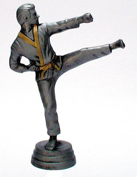Karate-Figur Herren, resin, 14,4 cm hoch