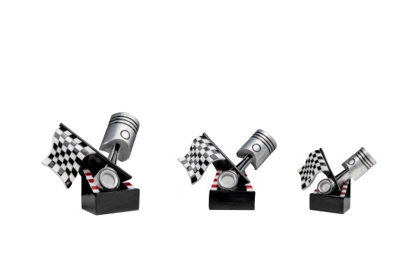 Motorsport-Ständer Kolben, Resin, 3 Größen