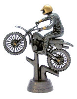 Motorsport-Figur "Motocross", resin, 13,4 cm...