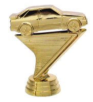 Motorsport-Figur "Rallye", gold, 10,5 cm hoch...