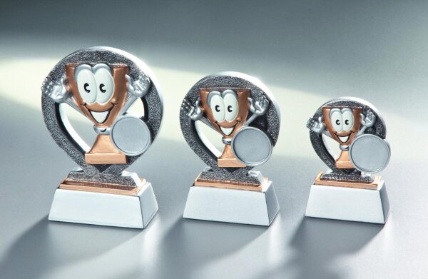 Neutrale-Ständer Kinderpokal, Resin, 3 Größen