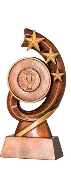 Neutrale-Ständer Sternenkranz, bronze, 15,5 cm