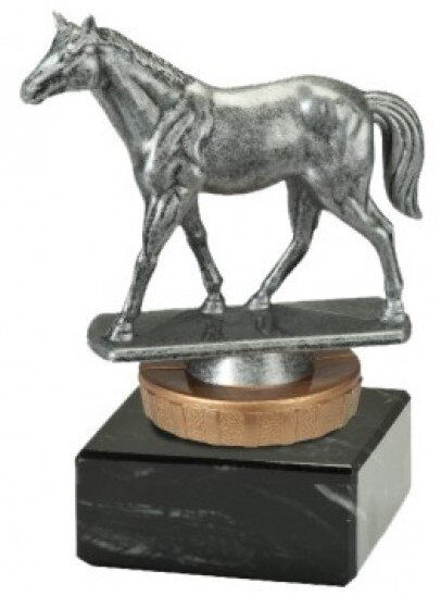 Pferde-Ständer resin, ca. 10 cm hoch mit Sockel