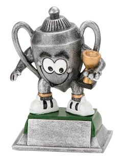 Pokalständer resin, Kiddy-Cup, 12 cm hoch