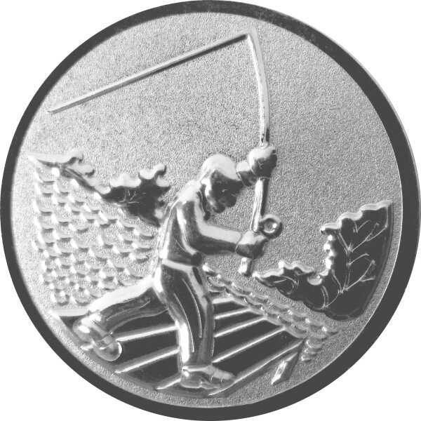 Angelnwerfen 3D Emblem