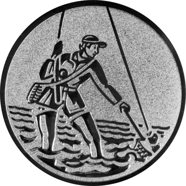 Abfischen Angeln Emblem