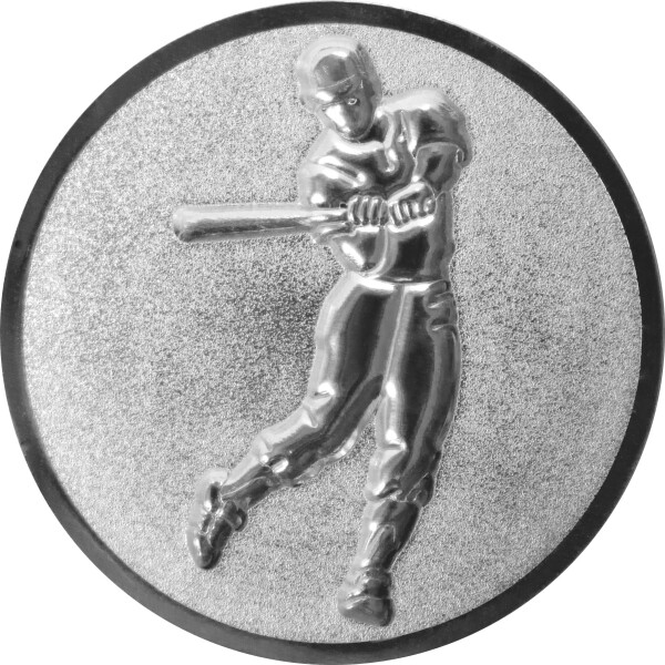 Baseball Herren 3D Emblem, gold 25mm