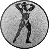 Bodybuilding Damen Emblem