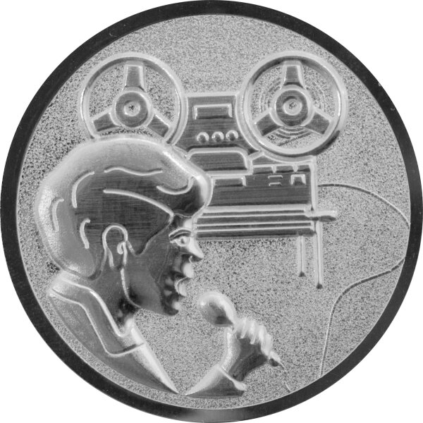 Discjockey 3D Emblem,