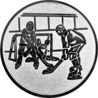 Eishockeyspiel Emblem