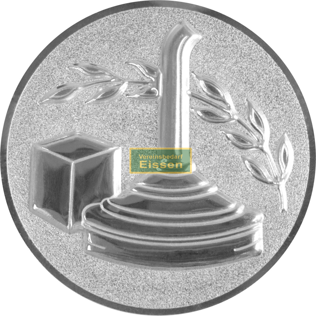50 mm/gold Pokal Emblem Eisstock