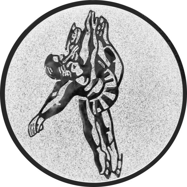 Eistanz Paar Emblem