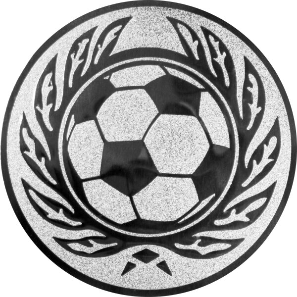 Fußball mit Kranz Emblem