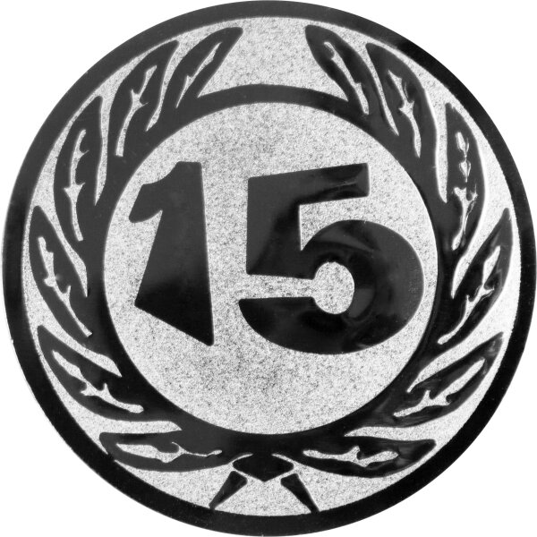 Zahl 15, Jubil&auml;um Emblem