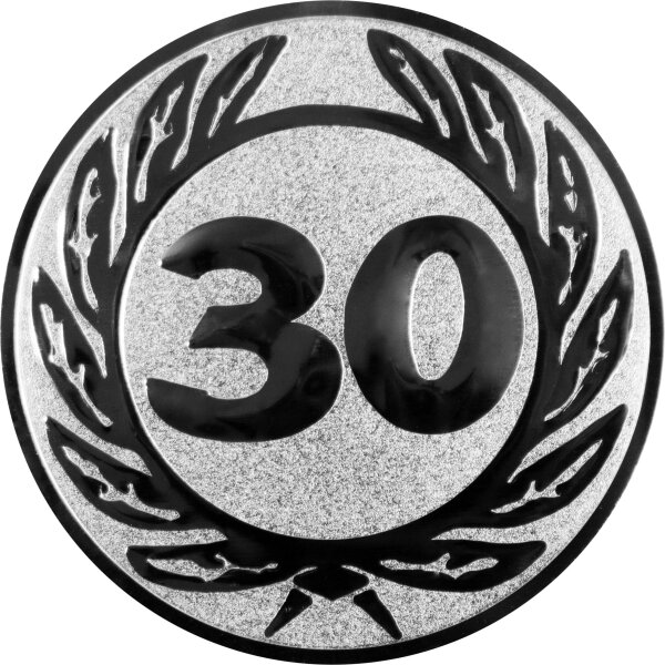 Zahl 30, Jubiläum Emblem
