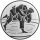 Kampfsport Judo Emblem 50mm bronze
