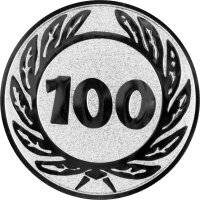 Zahl 100, Jubil&auml;um Emblem