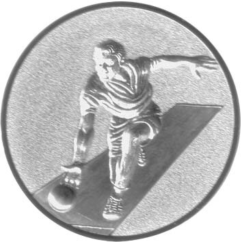 Kegeln Herren 3D Emblem