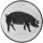 Landwirtschaft Schwein Emblem