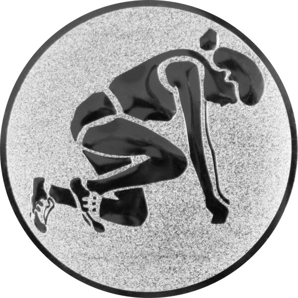 Leichtathletik Damen Sprint Emblem