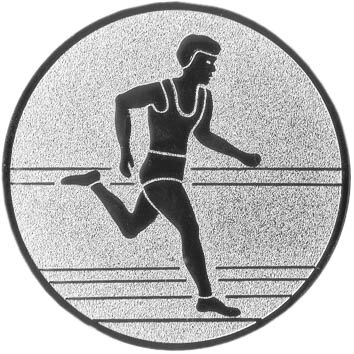 Leichtathletik Herren Läufer Emblem