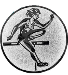 Leichtathletik Damen Hürten Emblem