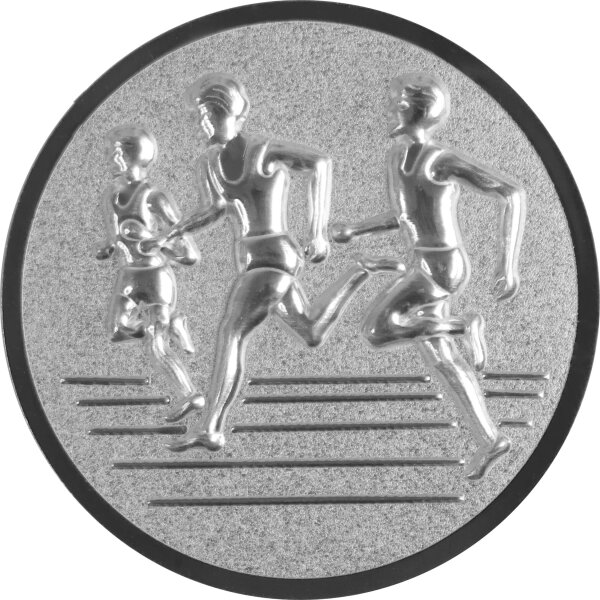 Leichtathletik Marathon 3D Emblem,