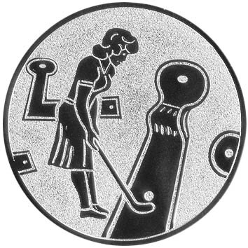 Minigolf Damen Emblem