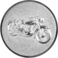 Motorsport Oldtimer Motorrad 3D Emblem,