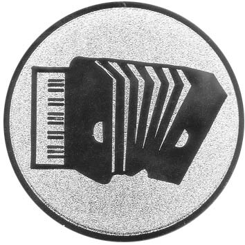 Musik Akkordeon Emblem