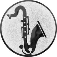 Musik Saxophon Emblem