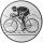 Radsport Rennrad Emblem 50mm bronze