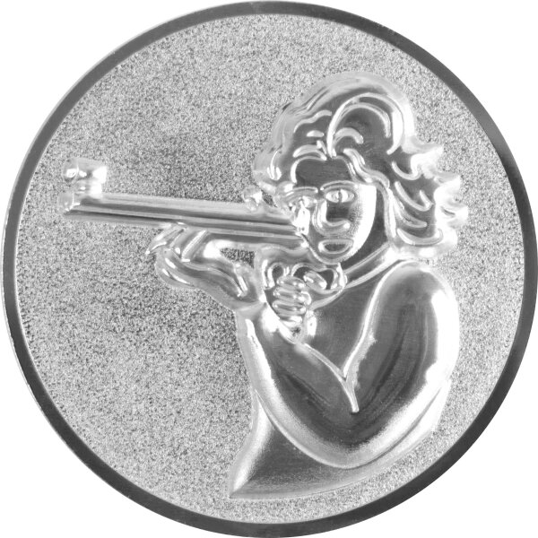 Schießen Damen 3D Emblem