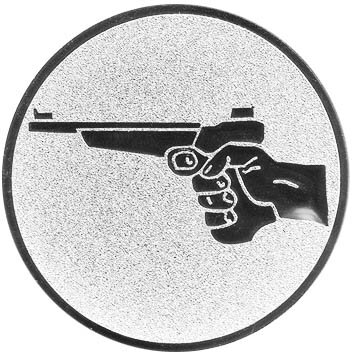 Schießen Sportpistole Emblem