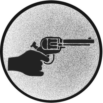 Revolver Emblem 50mm bronze