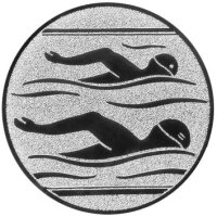 Schwimmen Piktogramm Emblem 25mm gold