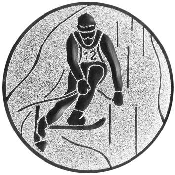 Slalom Emblem 25mm gold