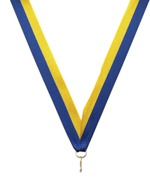 Halsband 10 mm, zweifarbig