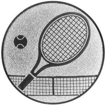 Tennis Neutral Emblem 50mm bronze