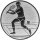 Tennis Herren Emblem 50mm bronze