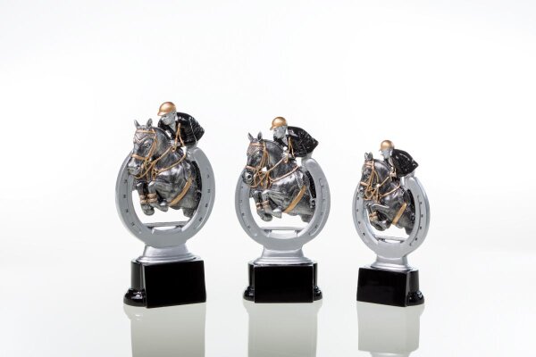 Reitsport-Ständer Springreiten, Resin, 3 Größen