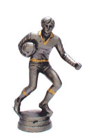 Rugby- Figur, resin, 13,4 cm hoch mit Sockel