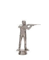 Schützen-Figur "Gewehrschütze", verschiedenfarbig, 16 cm hoch