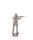 Schützen-Figur "Gewehrschütze", 16 cm hoch silber