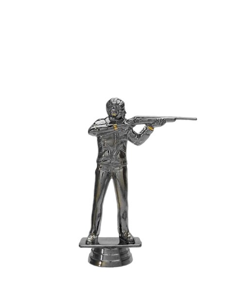 Schützen-Figur "Gewehrschütze", 16 cm hoch resin