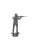 Schützen-Figur "Gewehrschütze", 16 cm hoch resin