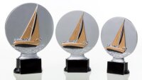 Segel-Ständer "Segelboot", Resin, 3...