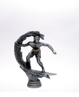 Sport- Figur "Surfen", resinfarbig, 15,9 cm...