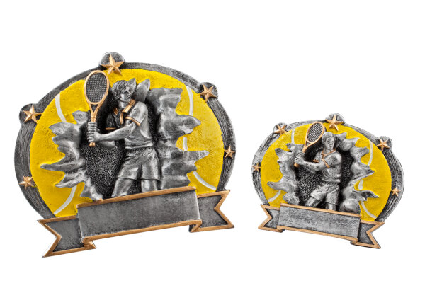 Sport-Ständer Tennis-Herren, resin, 2 Größen,